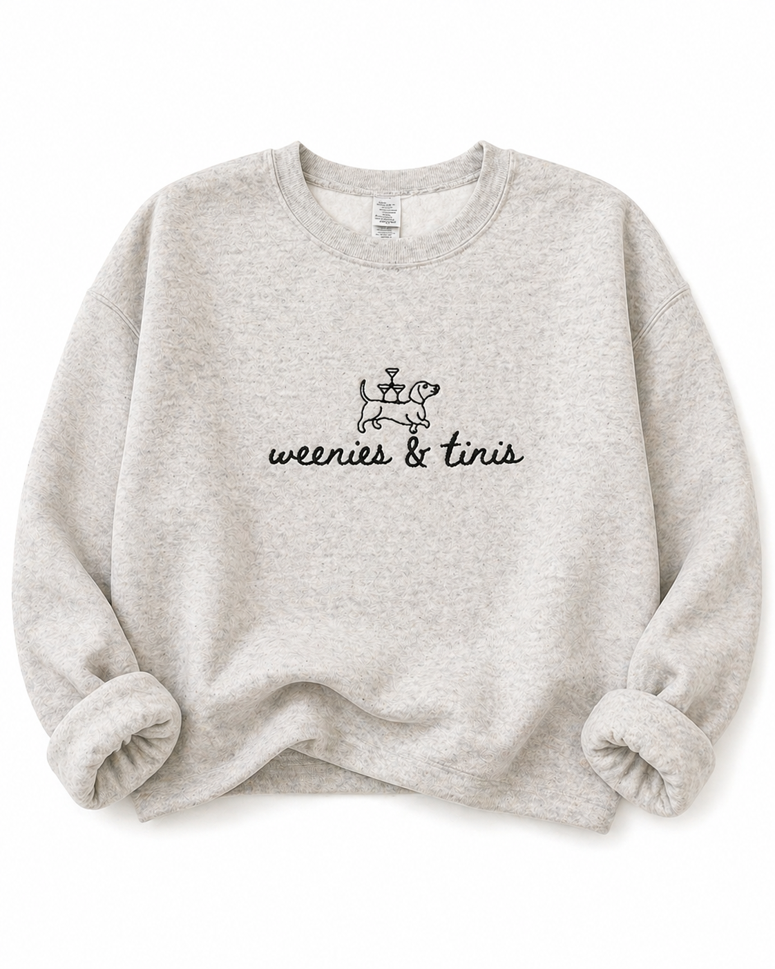 Dachshund and Martini Crewneck